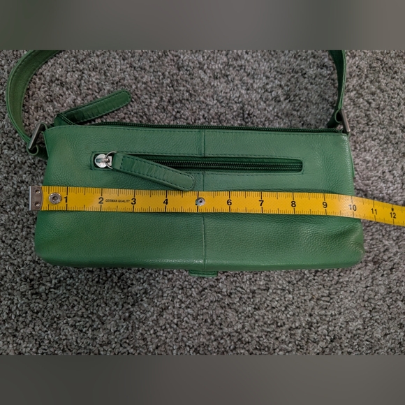 HOBO Green Leather Shoulder Bag - Picture 10 of 14